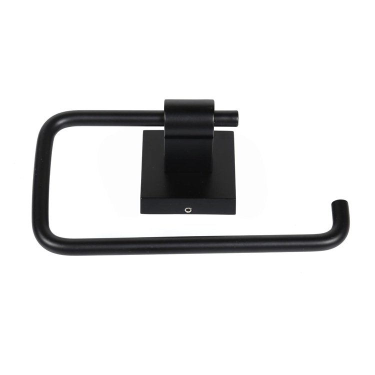 Sort metal papirholder