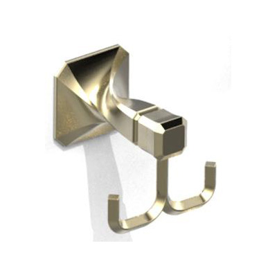 Dobbelt kroge metal håndklædeholder